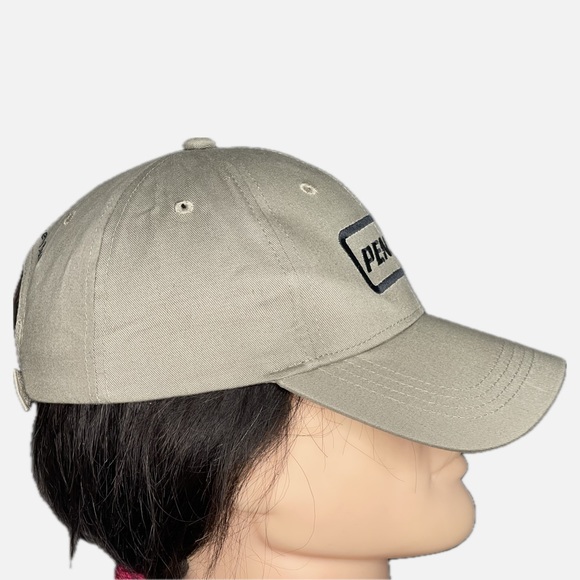 Penske Logo Trucking Transportation Strap Back American Flag Baseball Dad Cap - Picture 2 of 6